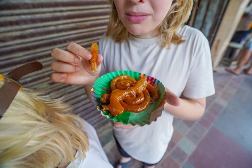Jalebi in New Delhi. 