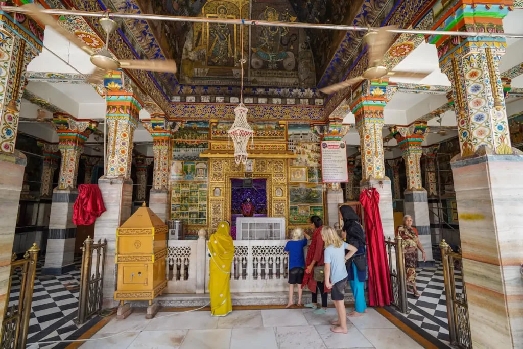 Shri Gangshyam Ji Maharaj Mandir in Rajasthan. 