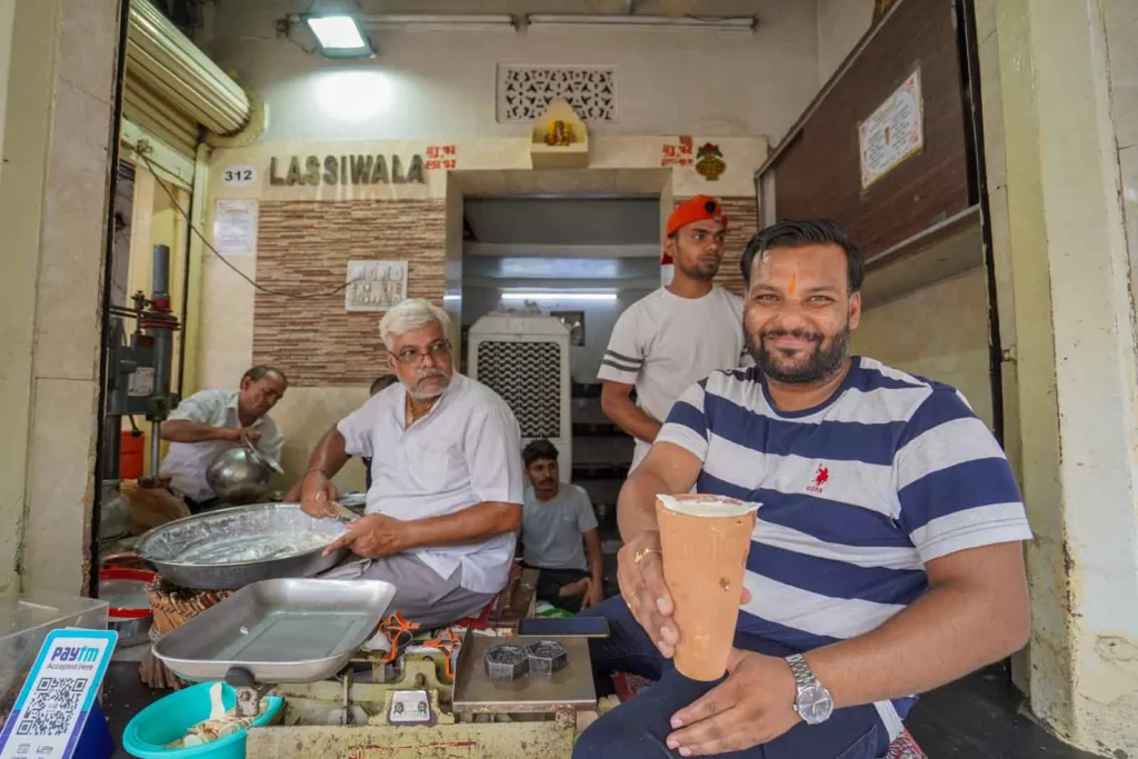 Lassi in 2-Day itinerary of Jaipur. 