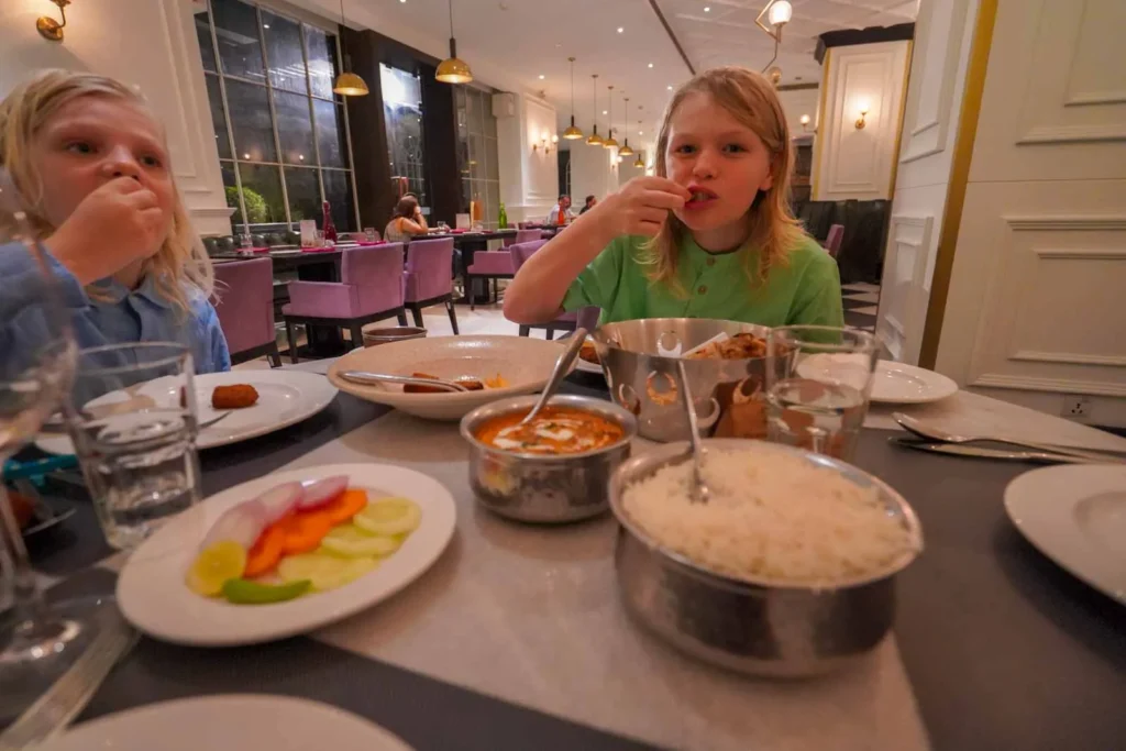 The best Murgh Makhani Butter Chicken famous food in Amritsar. 