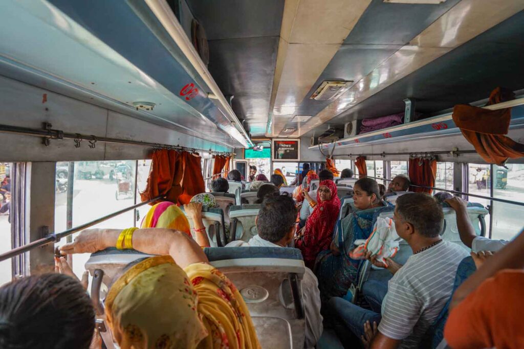 Local bus to the Rat Temple things to do in Bikaner. 