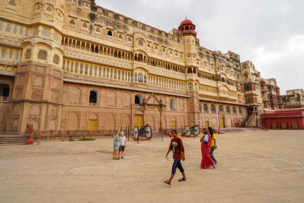 Junagarh Fort things to do in Bikaner. 
