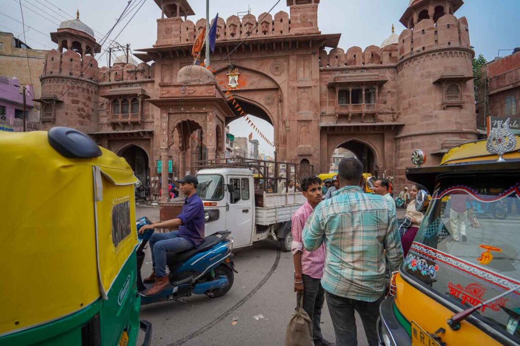Kote Gate things to do in Bikaner. 