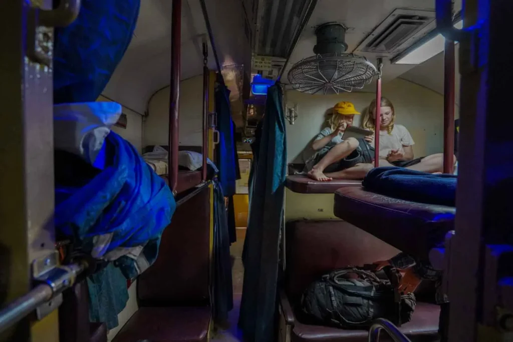 2A Second Class train Bikaner to Amritsar. 