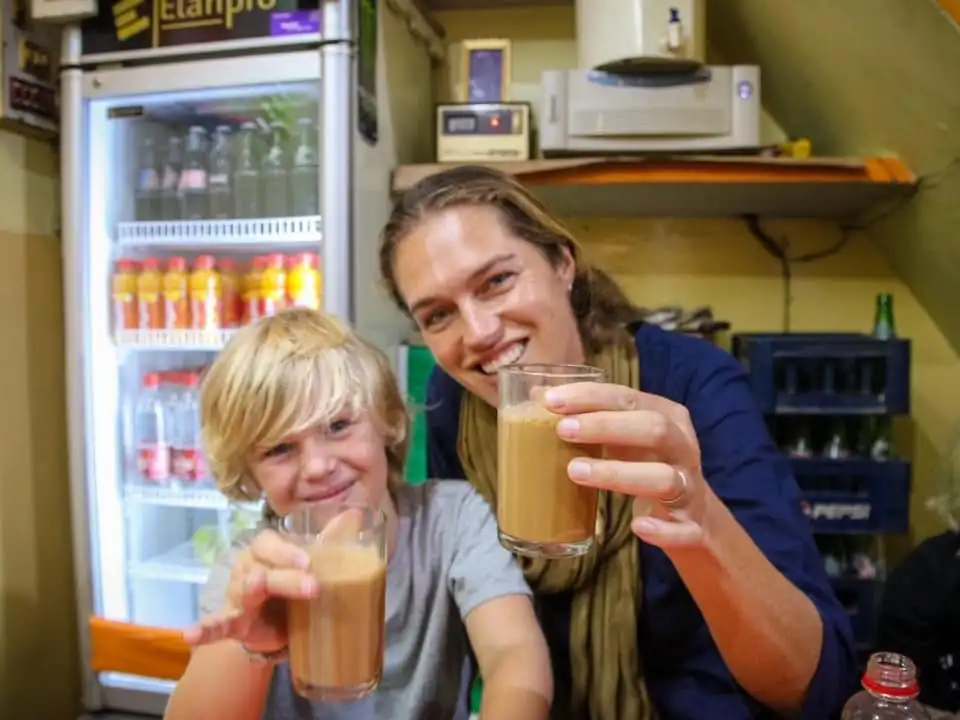 Chai in Varanasi. 