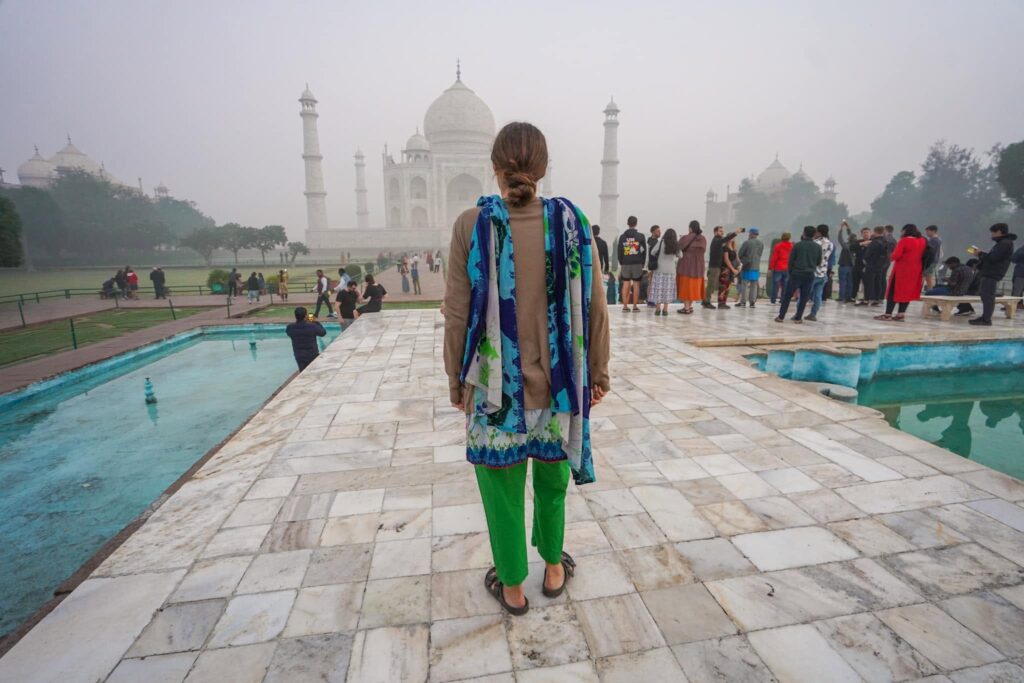 Visit India Taj Mahal.
