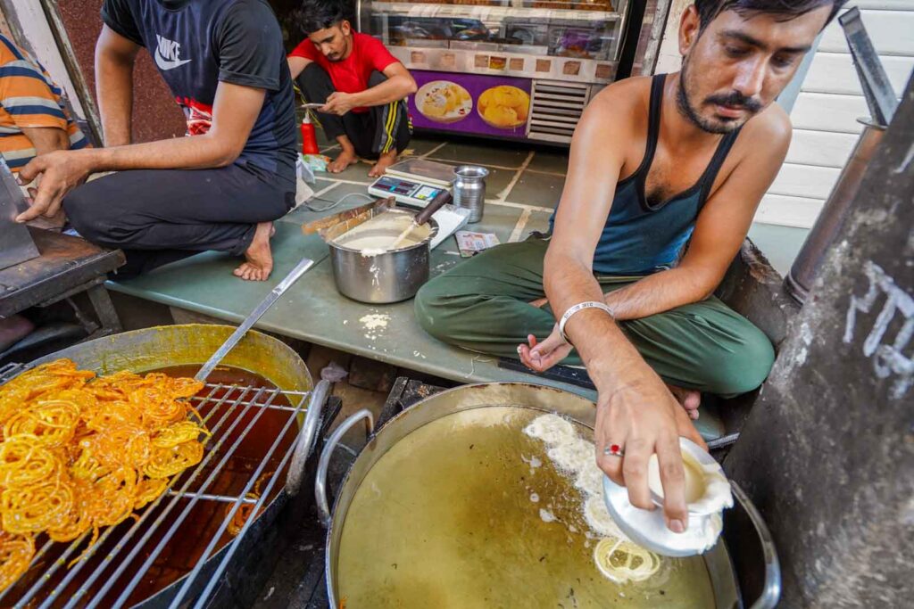 We love India for its food. It tastes better in India. 