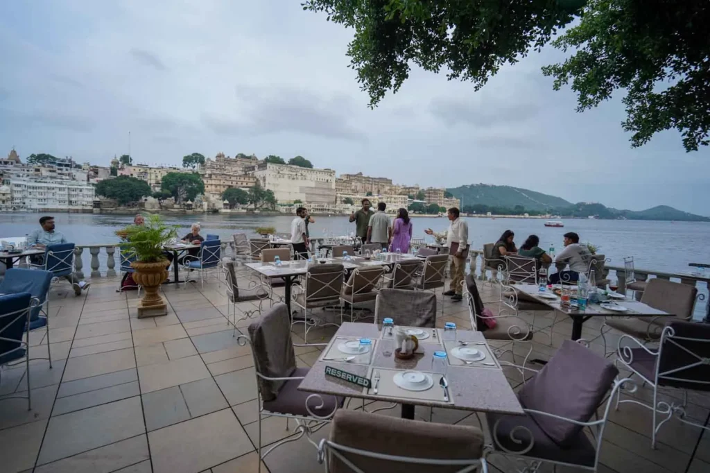 Dinner in a palace things to do in Udaipur. 