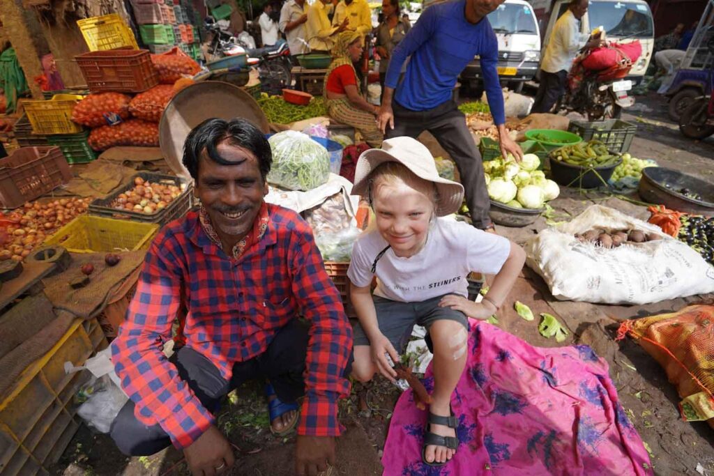 Travel tips for India with kids. 